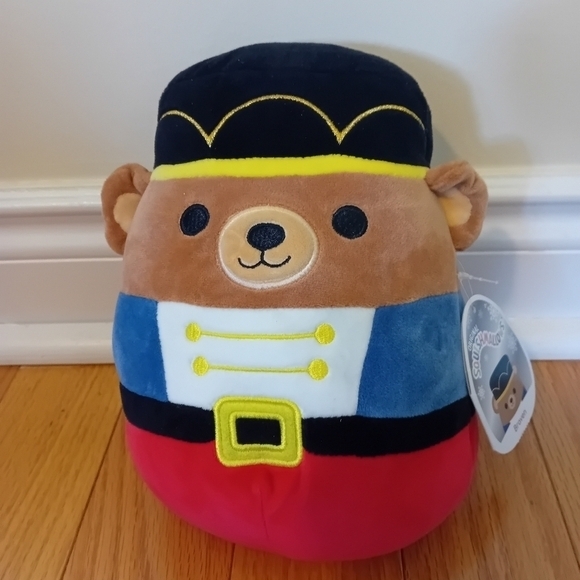 NWT Braven‎ Nutcracker Bear Kellytoys Squishmallow 8" Stuffed Animal Christmas - Picture 2 of 8